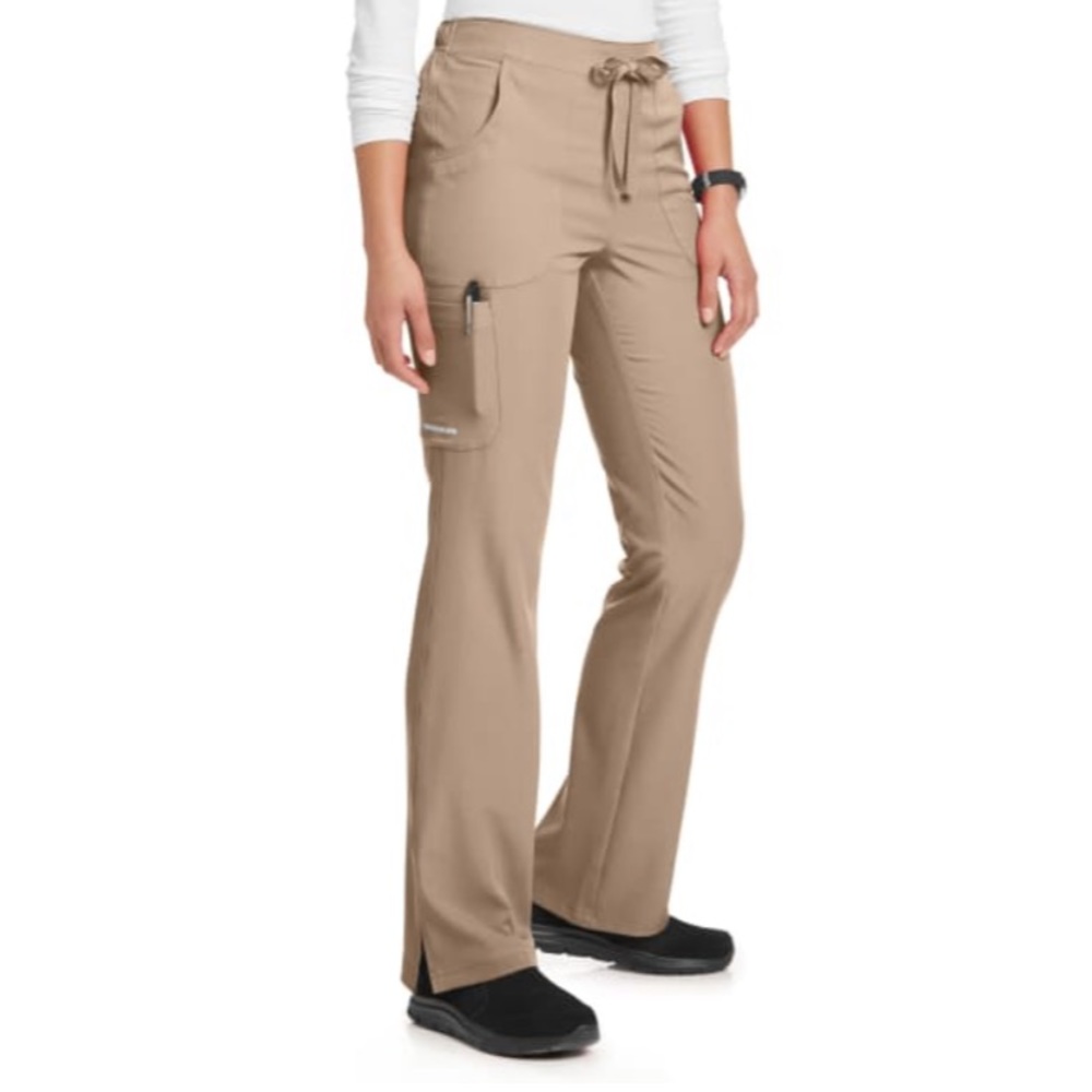 XS Khaki Sketchers scrub pants